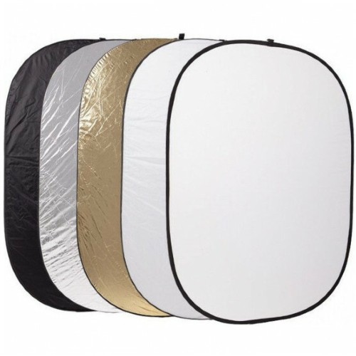 Caruba 5 in 1 Gold, Silver, Black, White, Translucent 102 x 153cm