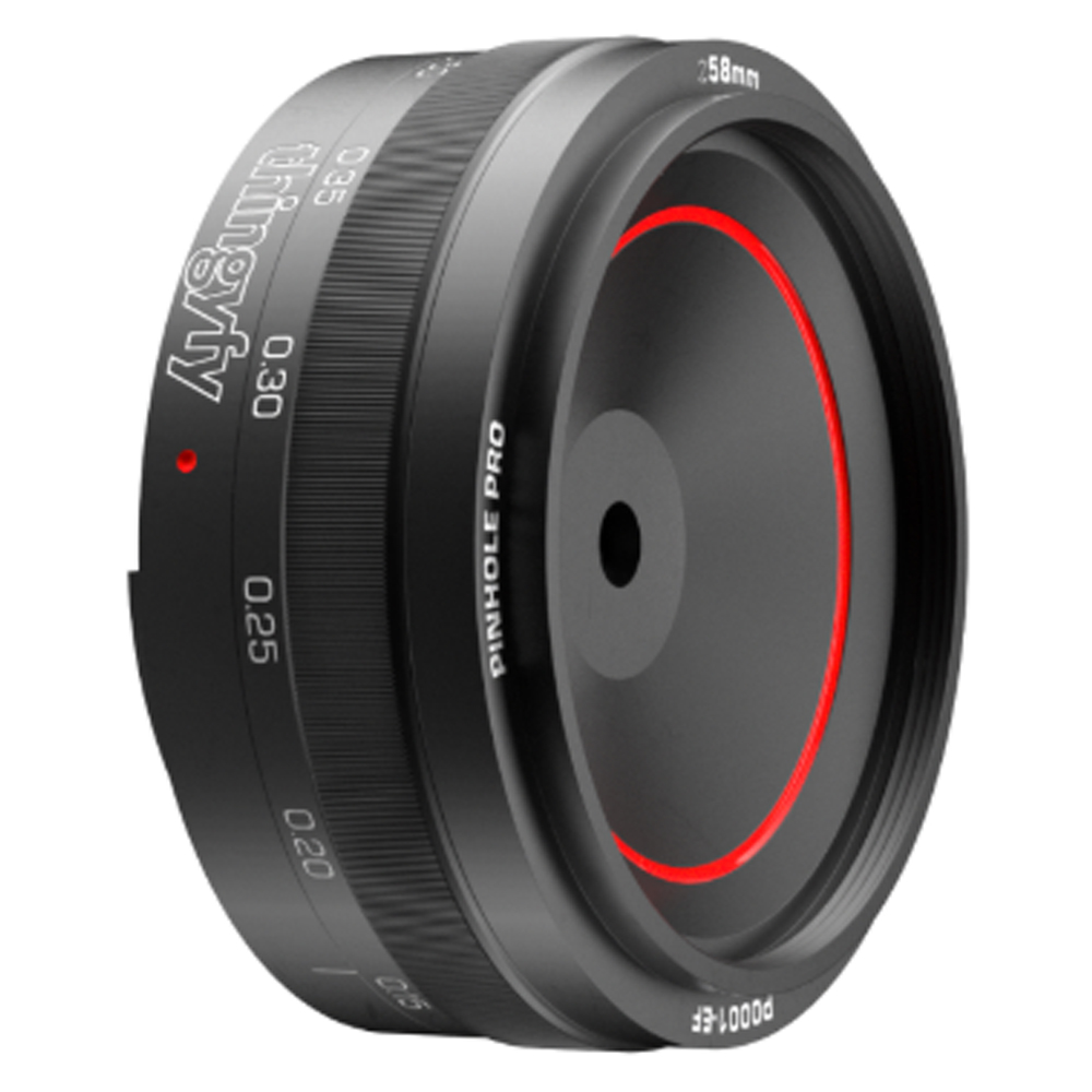 Thingyfy Pinhole Pro Multi aperture Lens voor Sony E
