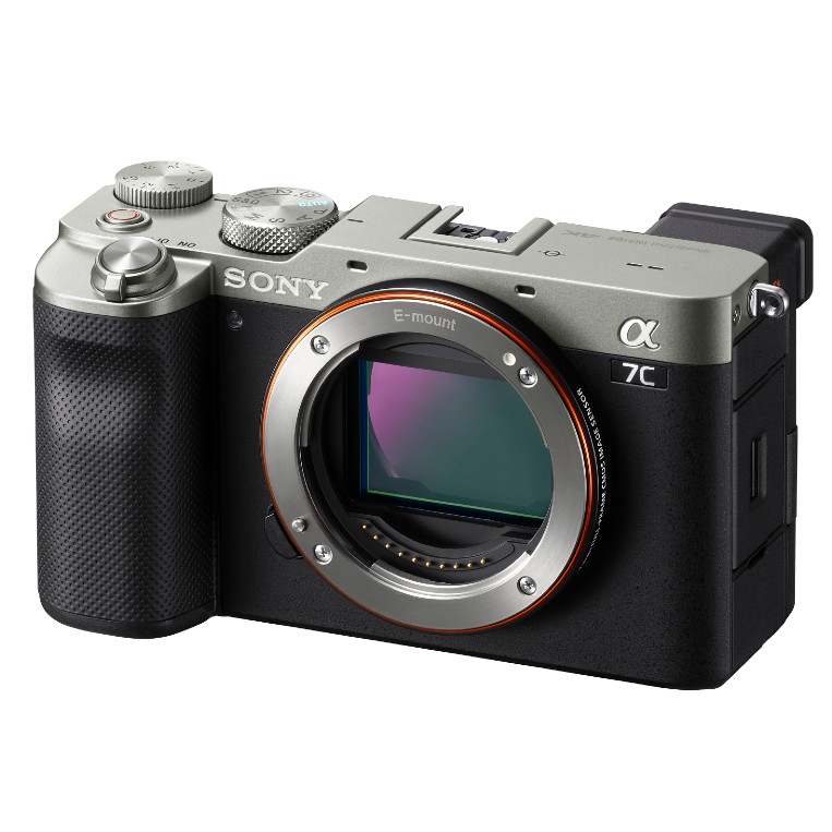 Sony a7C Mirrorless Camera with 50mm f/1.8 Lens and Accessories