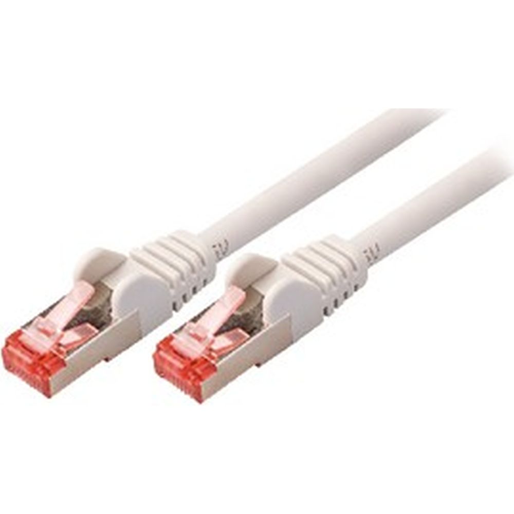 Valueline CAT6 S/FTP Netwerkkabel RJ45 0,25m Grijs