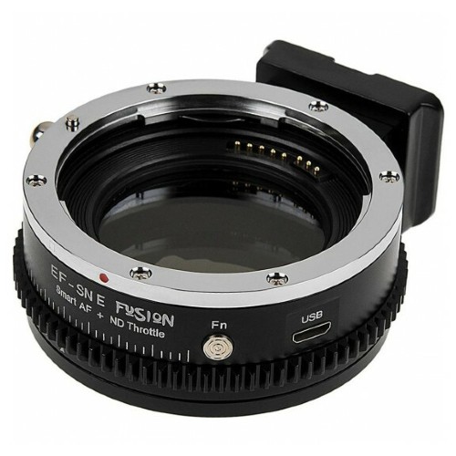 Fotodiox Fusion Cine ND Throttle Smart AF Lens Adapter EF=SE Mount V2