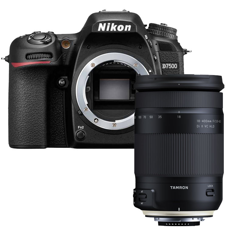 Nikon D7500 + Tamron 18-400mm Di II VC HLD