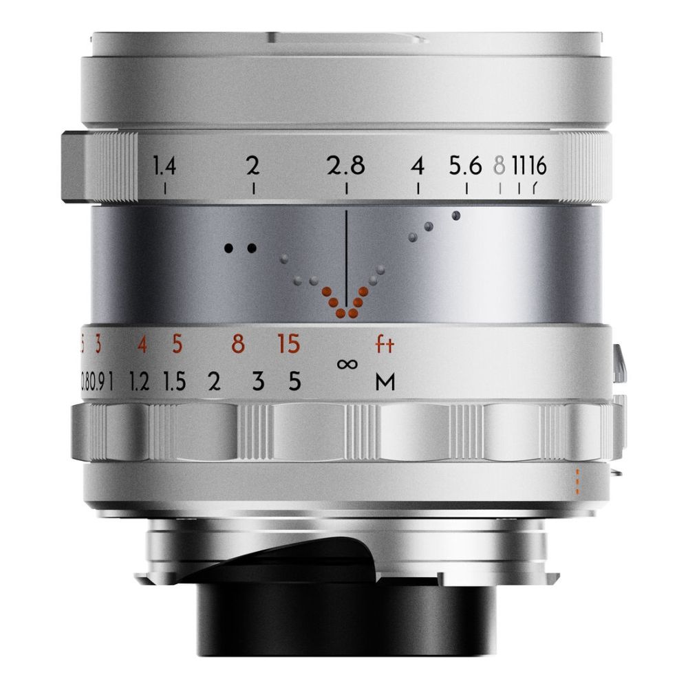 Thypoch Full-frame Simera 35mm F/1.4 voor Leica M mount, zliver