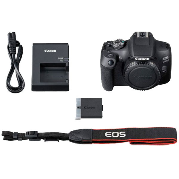 Canon EOS 2000D + EF-S 18-55mm iS II F/3.5-5.6 Starter Kit - Kamera Express