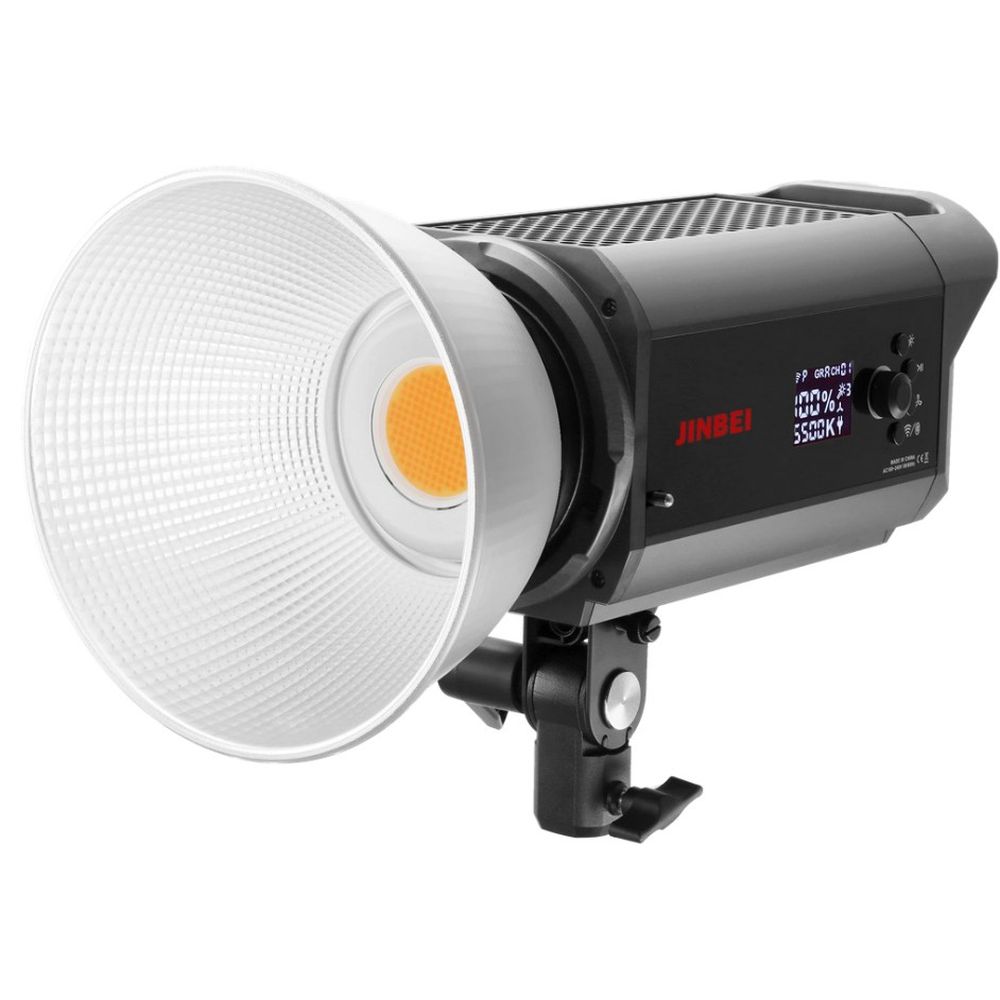 Jinbei EFII-200Bi LED video light (incl. Reflector)