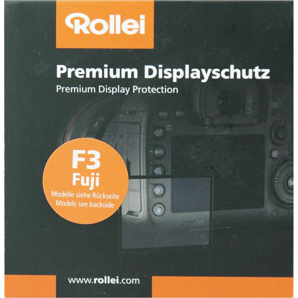 Rollei Premium screenprotector F3 voor X-Pro2