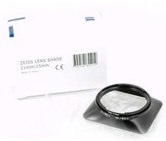 Zeiss 21mm/25mm ZM zonnekap