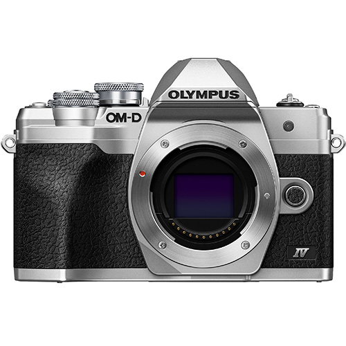  Olympus OM-D E-M10 Mark IV Digital Camera with M.Zuiko Digital  ED 14-42mm f/3.5-5.6 EZ Lens and M.Zuiko Digital ED 40-150mm f/4.0-5.6 R  Lens (Silver) (2 Items) : Electronics