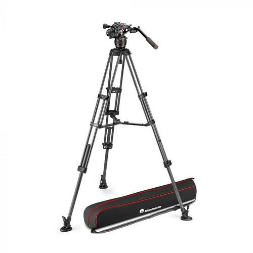 Manfrotto Nitrotech 608 & CF Twin Mid-Level Spreader