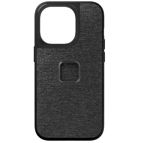 Peak Design - Mobile Everyday Fabric Case iPhone 14 Pro - Charcoal - Telefoonhoesje