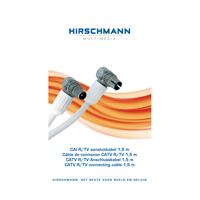 Hirschmann Coaxkabel kabelkeur, 1,5m