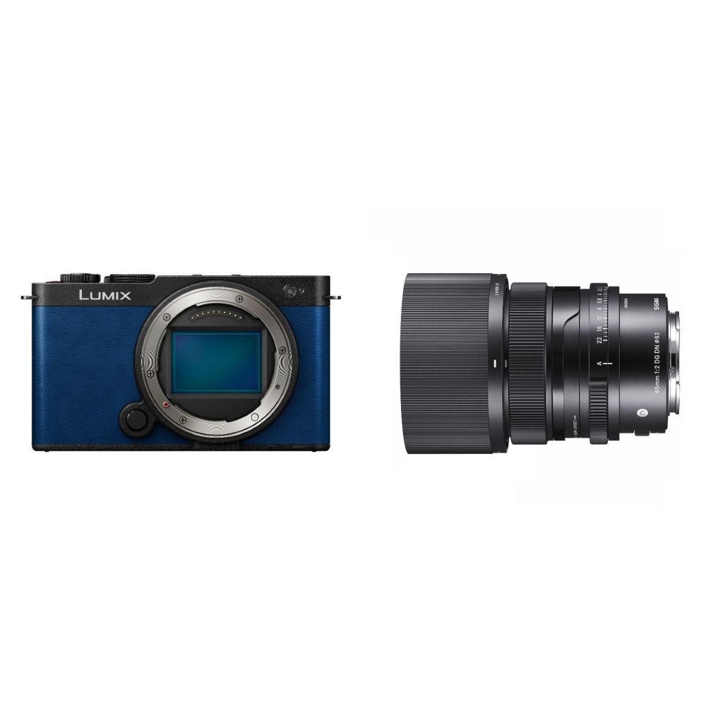 Panasonic Lumix S9 Body Night Blue + Sigma 65mm F/2 DG DN Contemporary L-mount