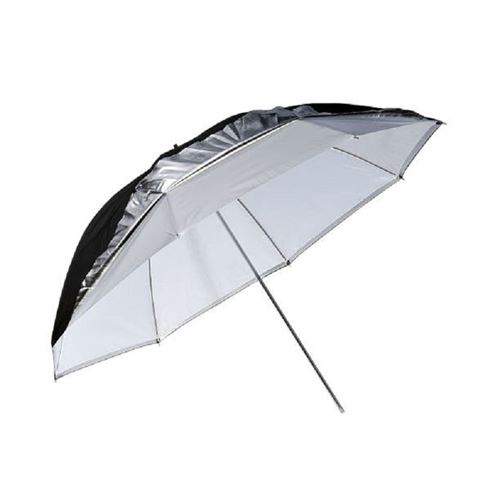 Godox Dual Duty Paraplu Zwart/Zilver/Wit 84cm
