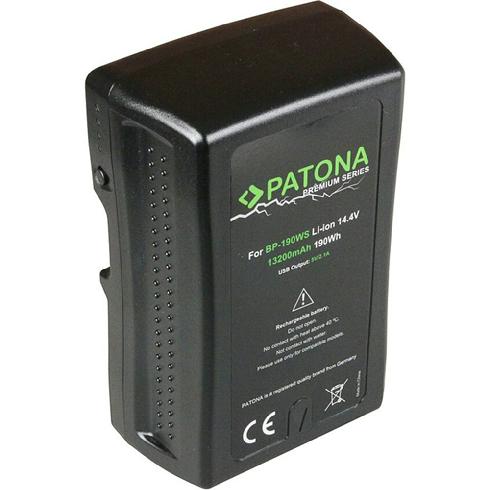 Patona Premium V-Mount accu (zoals BP-190WS) - Kamera