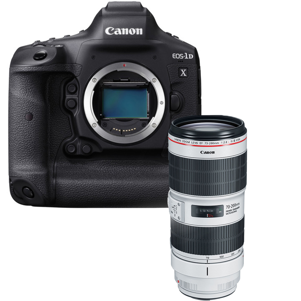 Canon EOS 1DX mark III body + EF 70-200MM F/2.8L IS III USM