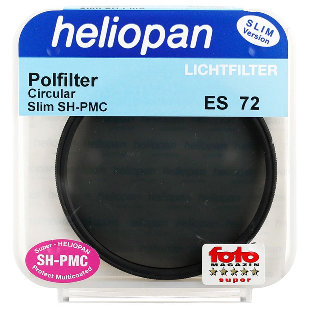 Heliopan Circulair polarisatiefilter 72 mm Slim SH-PMC