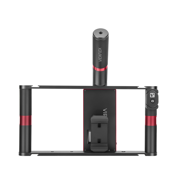 Smartphone Video Cage Kit (Built-in LED Light & Bluetooth Remote Control)
