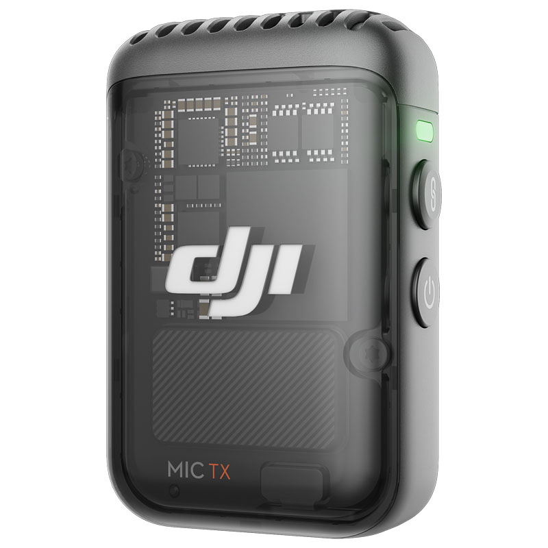 DJI Mic 2 transmitter shadow black