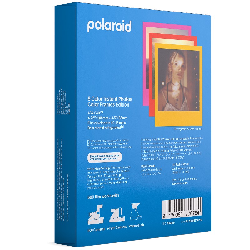Polaroid 600 — Photographique Photo Lab