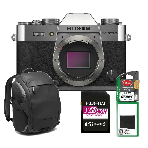Fujifilm X-T30 II zilver Travel kit