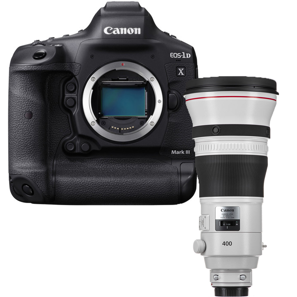 Canon EOS 1DX mark III body + EF 400MM F/2.8L IS III USM