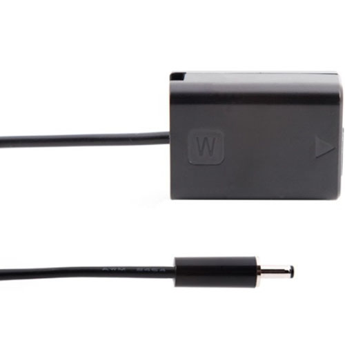 Cognisys Sony NP-FW50 DC Coupler Dummy Battery