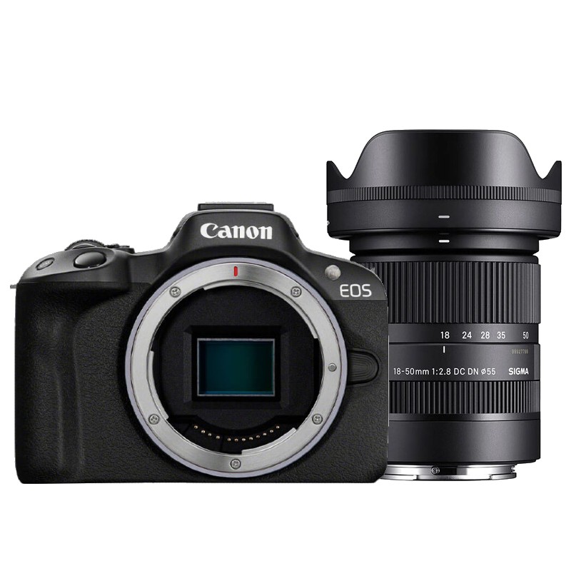 Canon EOS R50 + SIGMA 18-50mm F/2.8 DC DN Canon RF Mount