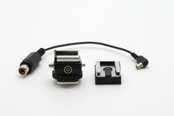 Cognisys Hot Shoe Assembly with RCA to PC Adapter