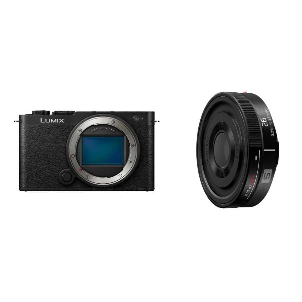 Panasonic Lumix S9 Body Jet Black + Lumix S 26mm F/8 Manual Focus