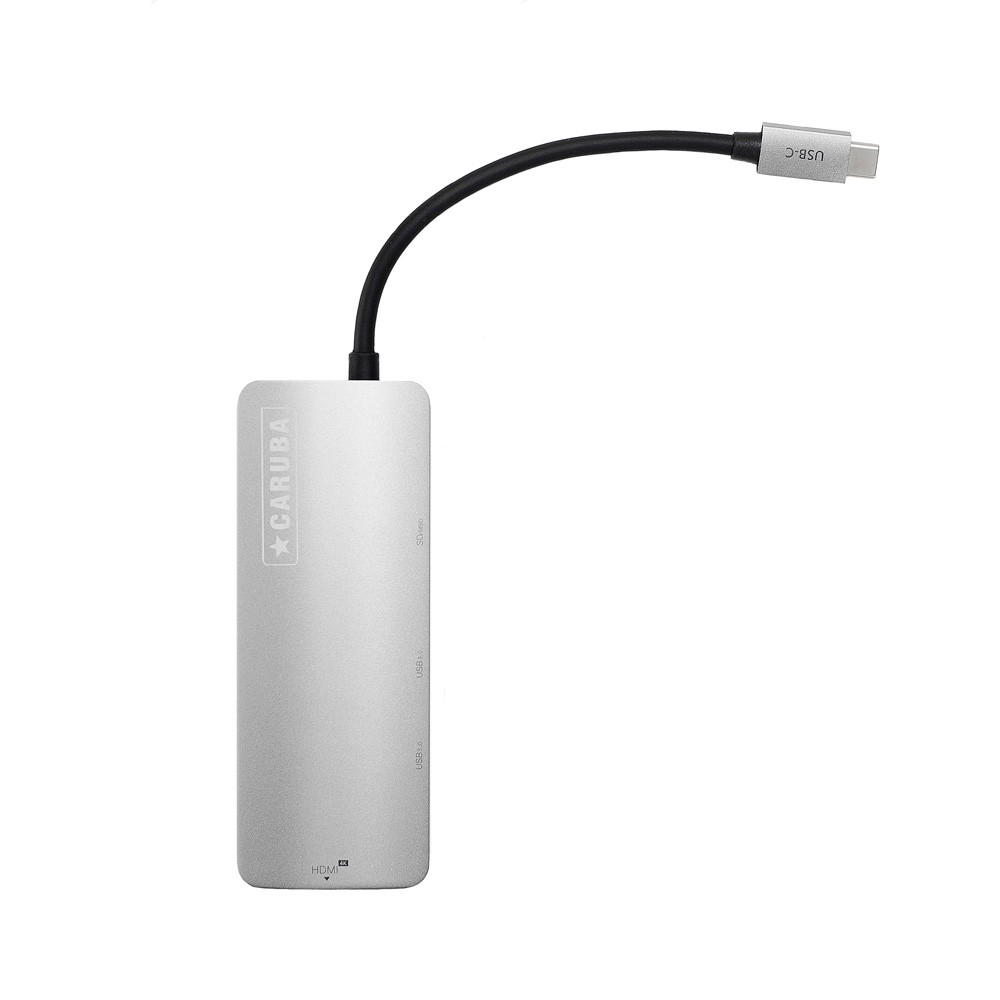 Caruba Premium 5-in-1 Slim USB-C Hub Space Gray