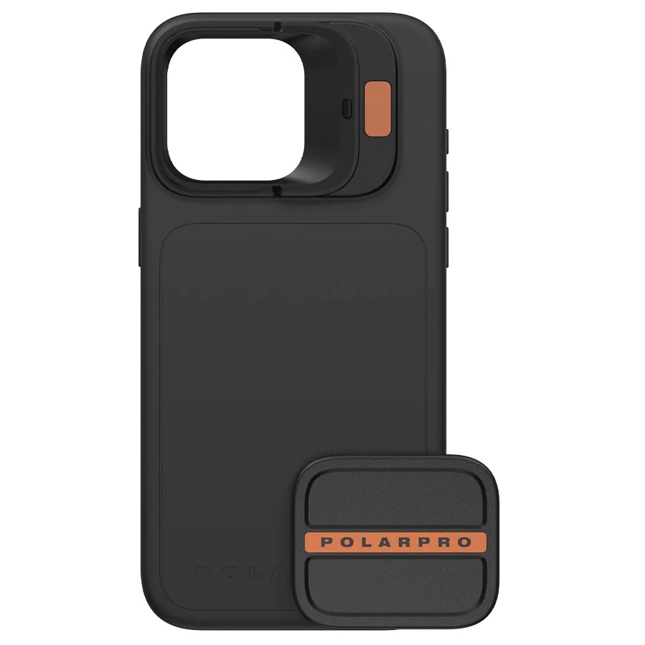 PolarPro LiteChaser iPhone 15 Pro Max Case incl Defender - Black