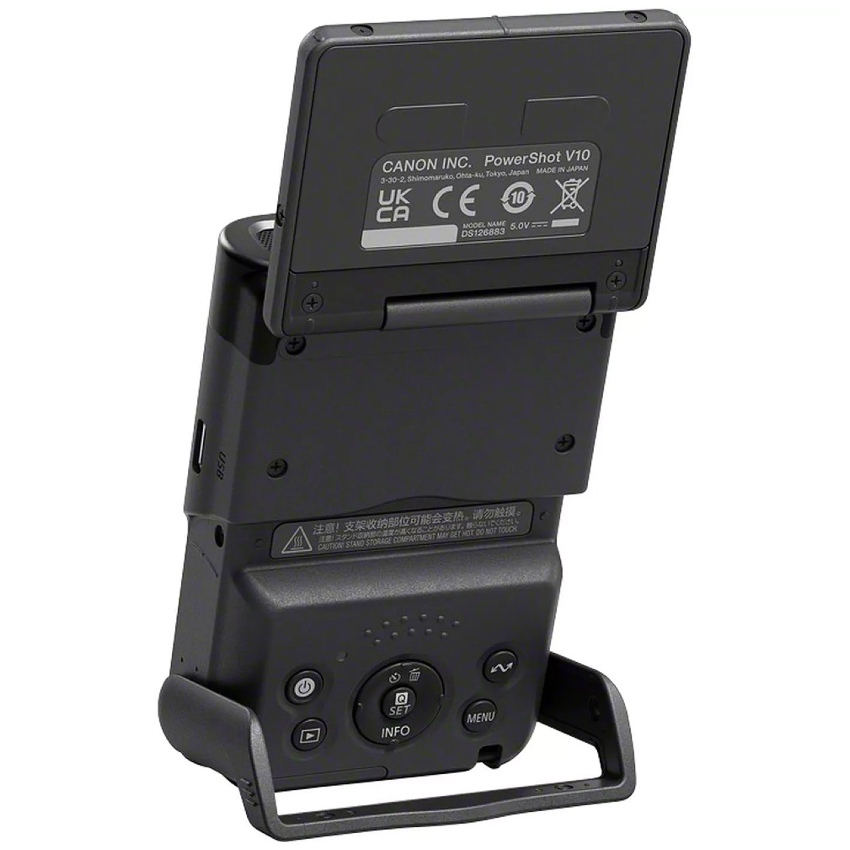 Canon Powershot V10 Black Advanced Vlogging Kit - Kamera Express