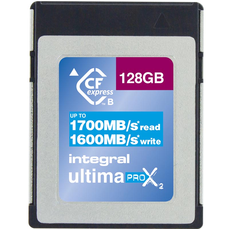 Integral 128GB CFExpress Type-B 1700/1600MB/s