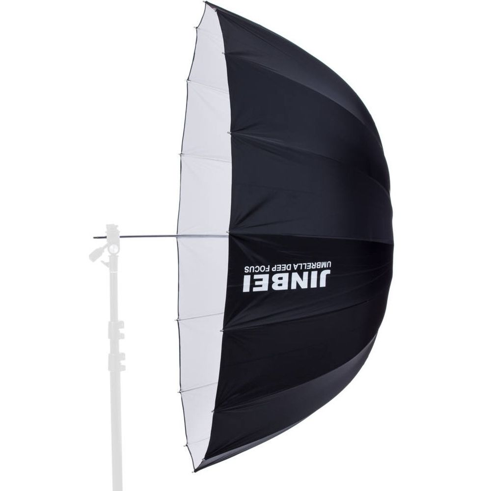 Jinbei Paraplu Diep Focus 105cm Zwart/Wit