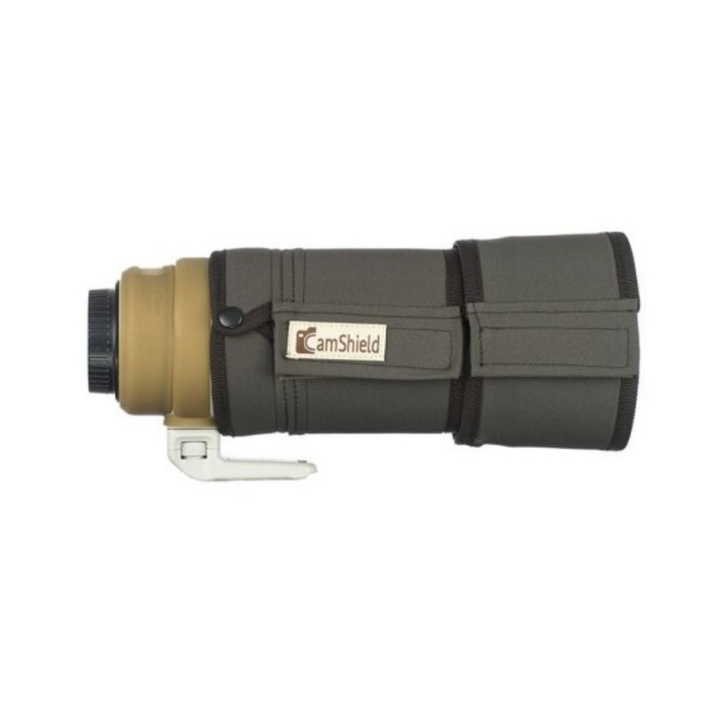 Camshield Protection Set for Canon 100-400mm F/4.5-5.6 L IS II USM Solid Brown Pattern - CSCAZOOM1001B