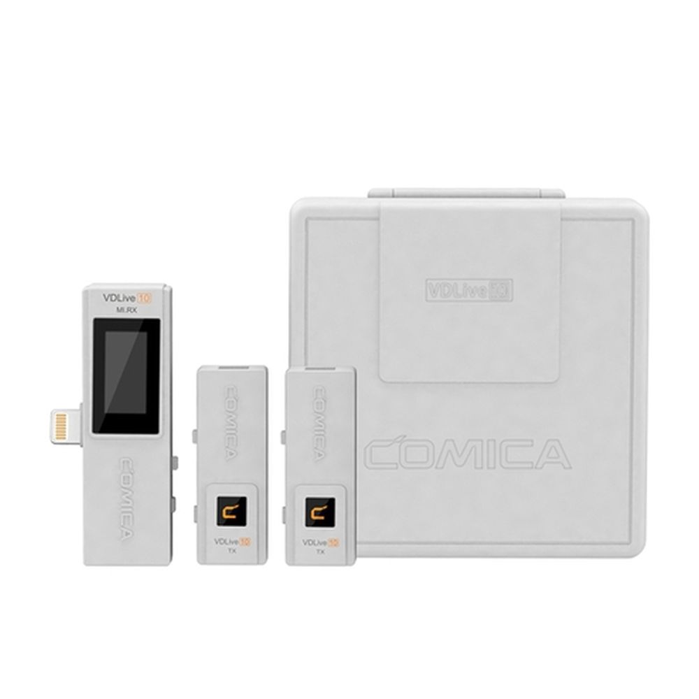 Micro-Cravate Sans Fil 2.4 GHz avec Étui de Chargement - USB-C - Noir