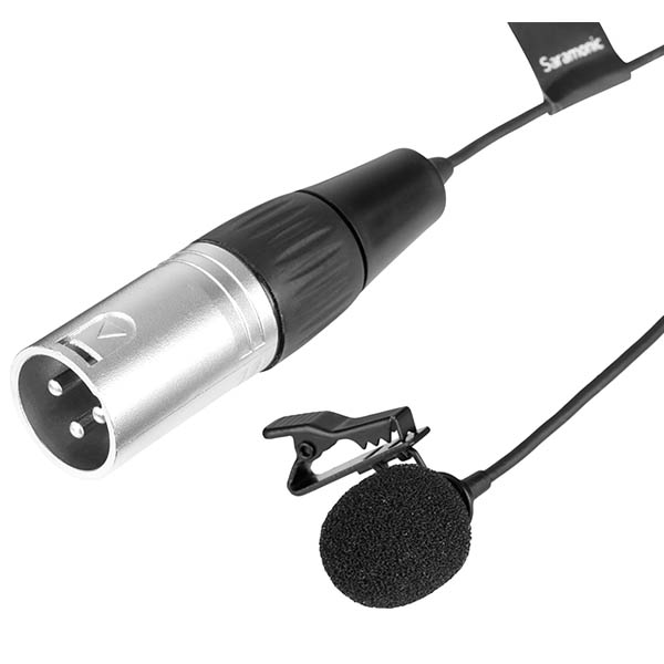 Saramonic XLavMic-O Lavalier microfoon met xlr aansluiting, 6 meter kabel