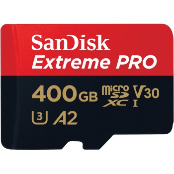 Sandisk MicroSDXC Extreme Pro 400GB 200mb/s U3 V30 A2