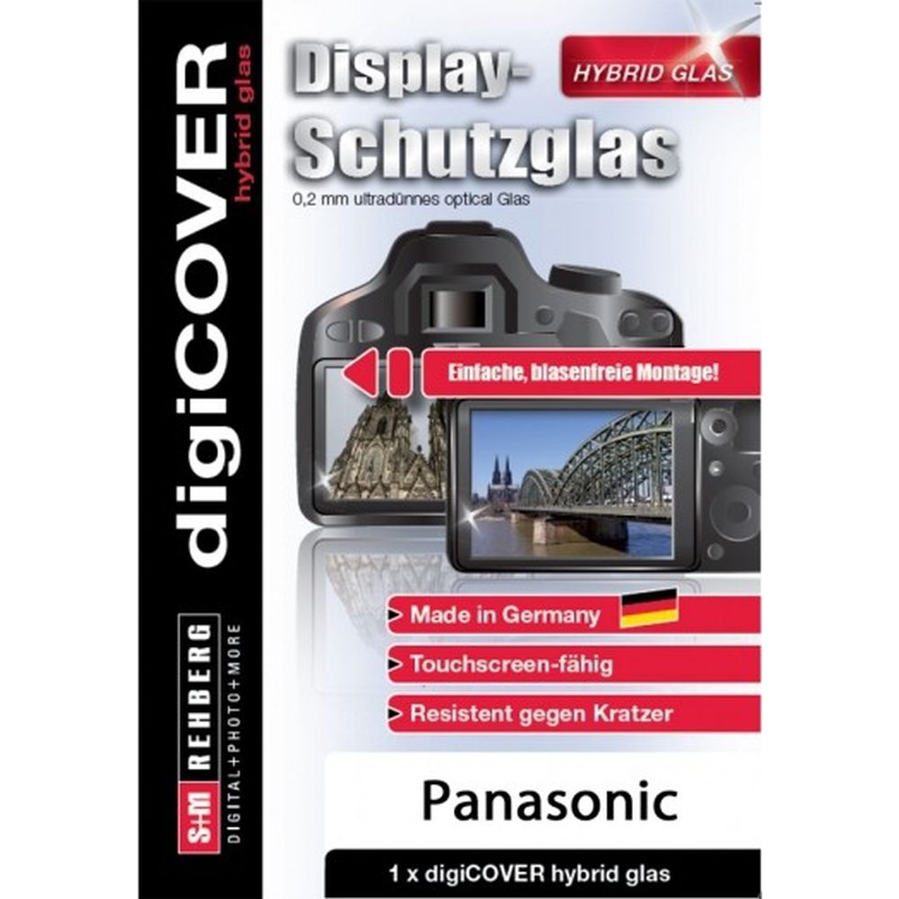 digiCover Hybrid Glas Panasonic DMC-FZ300/330