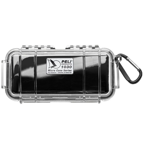 Peli™ 1030 Micro Beschermkoffer Zwart/Transparant