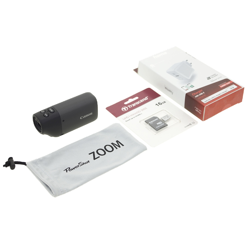 Canon Powershot Zoom Essential Kit White / Kit De Cámara Con