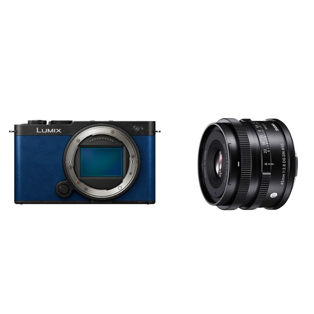 Panasonic Lumix S9 Body Night Blue + Sigma 45mm F/2.8 DG DN Contemporary L-mount