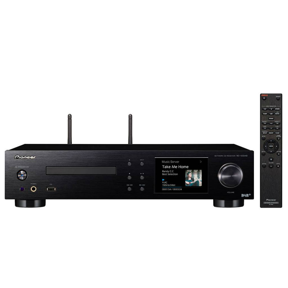 Pioneer NC-50DAB-B stereo netwerkreceiver