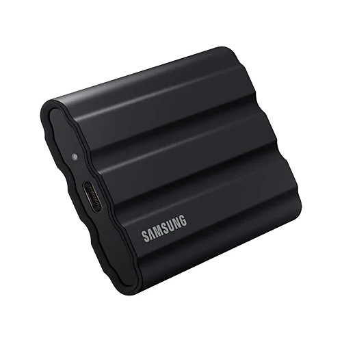 schwarz SSD 1TB Portable Express Samsung Kamera Shield T7 -
