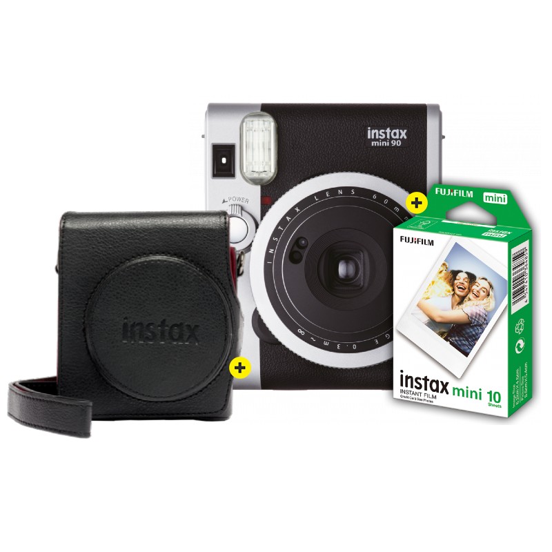 Fujifilm Instax Mini 90 Instant Camera Black