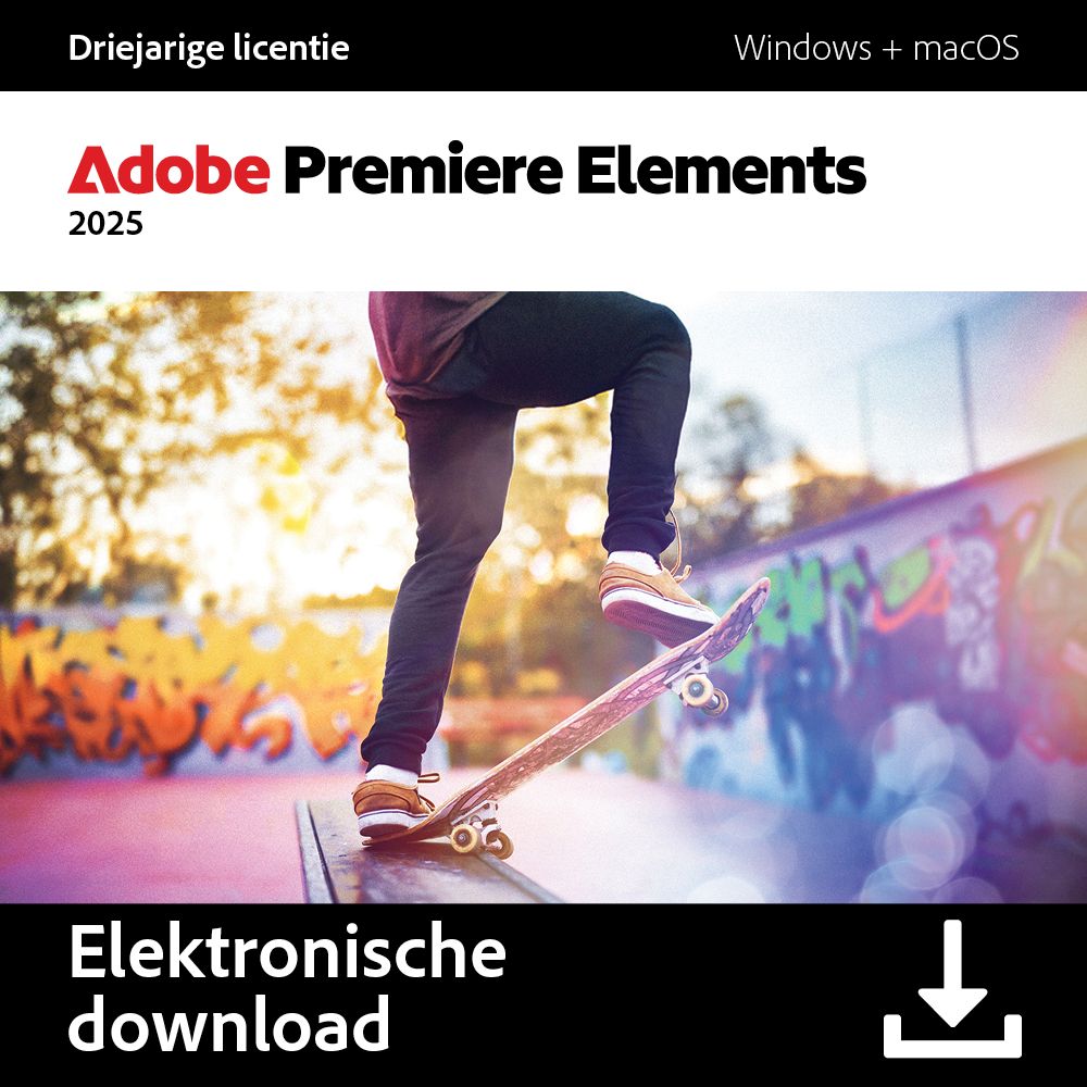 Adobe Premiere Elements 2025 - Digitale licentie