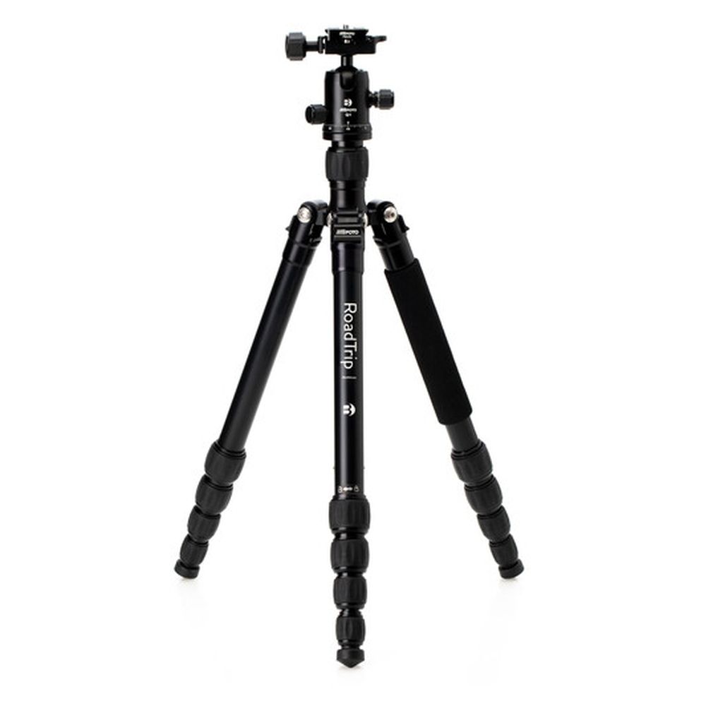 Benro RoadTrip Tripod with Monopod and Ball Head Kit, zwart