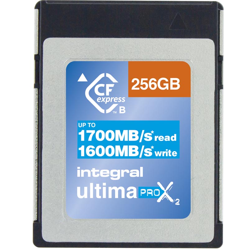 Integral 256GB CFExpress Type-B 1700/1600MB/s