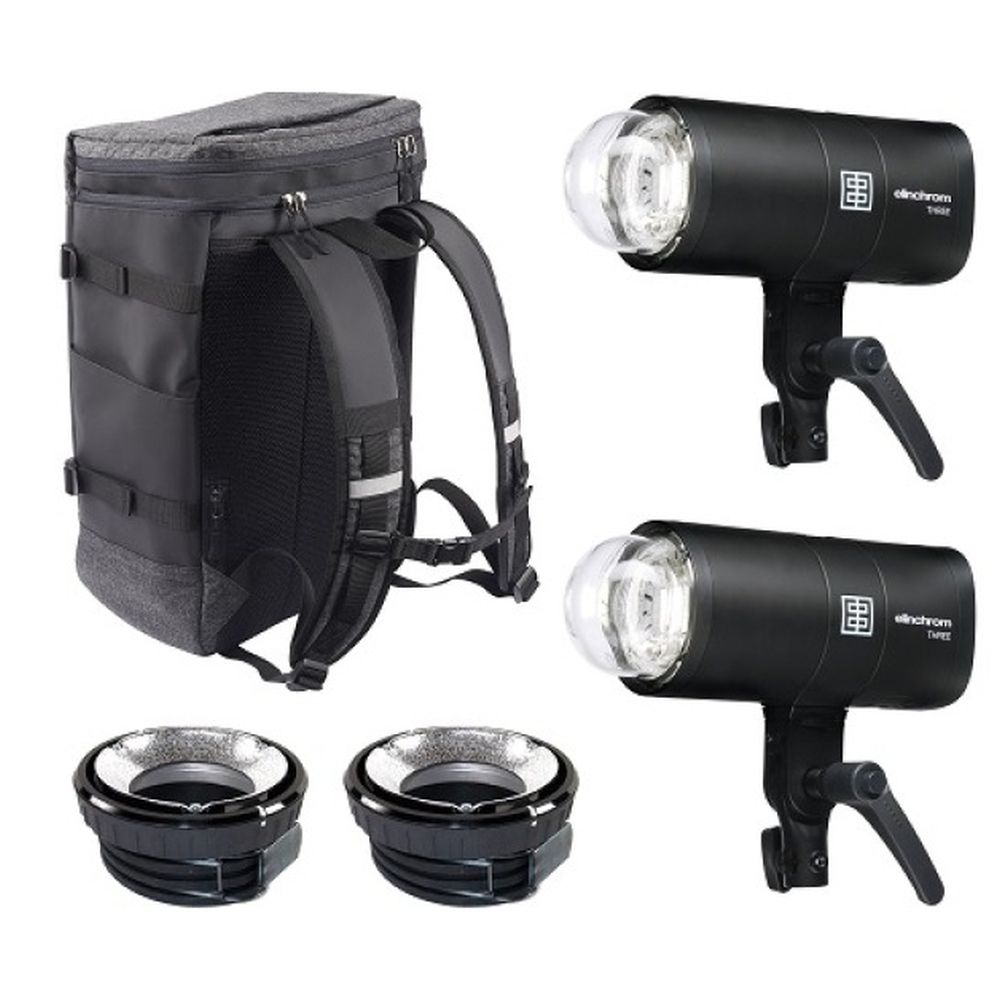 Elinchrom THREE Off camera flash dual kit