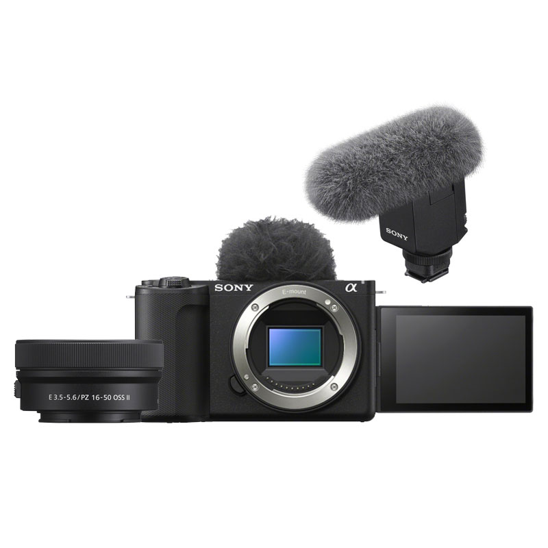 Sony ZV-E10 II + 16-50mm II + ECM-B10 shotgun microfoon